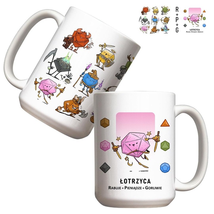 Cana RPG Molom, Lotrzyca, 440ml, 120x85mm, ceramica