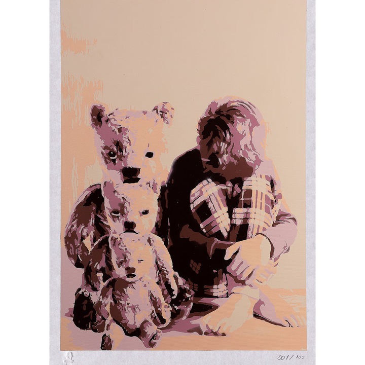 Tablou Art Print N-ONE Break the bank, limitált kiadás, Hahnemuhle papír, 30x40cm