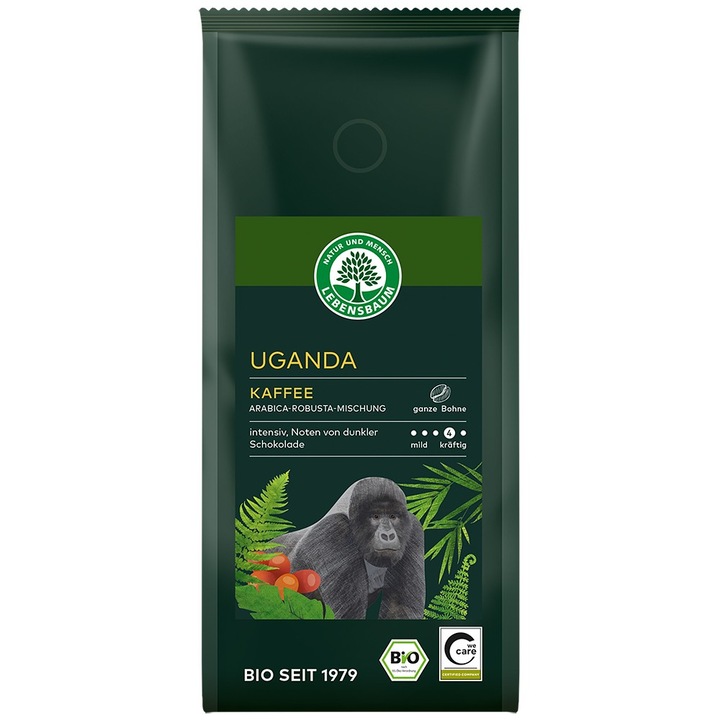 Ugandai kávé, bio babkávé, 250g