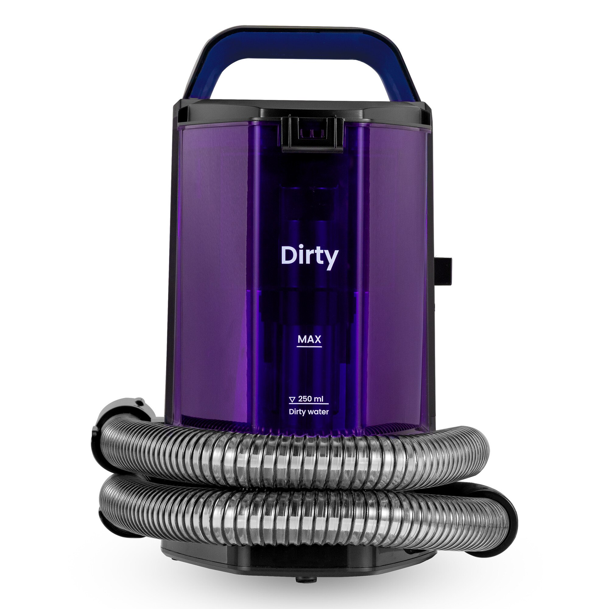 Aspirator de spalat umed uscat de palat tapiterii mochete si covoare Zeegma Zonder Wash Comact, 500 W, 1, 5L, uscat / umed, Albastru