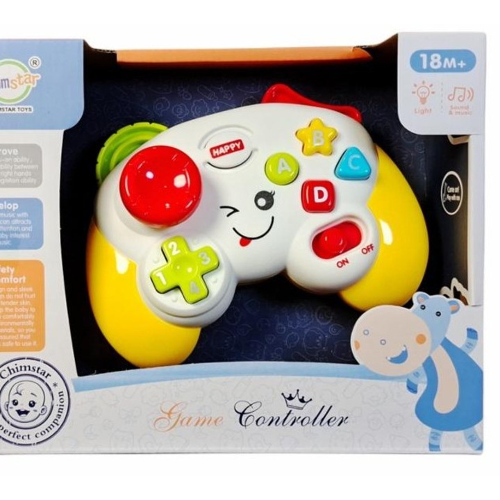 Interaktív játszószőnyeg, SWEDE, fény- és hangeffektekkel, 18 hónapos kortól, AA elemmel működik