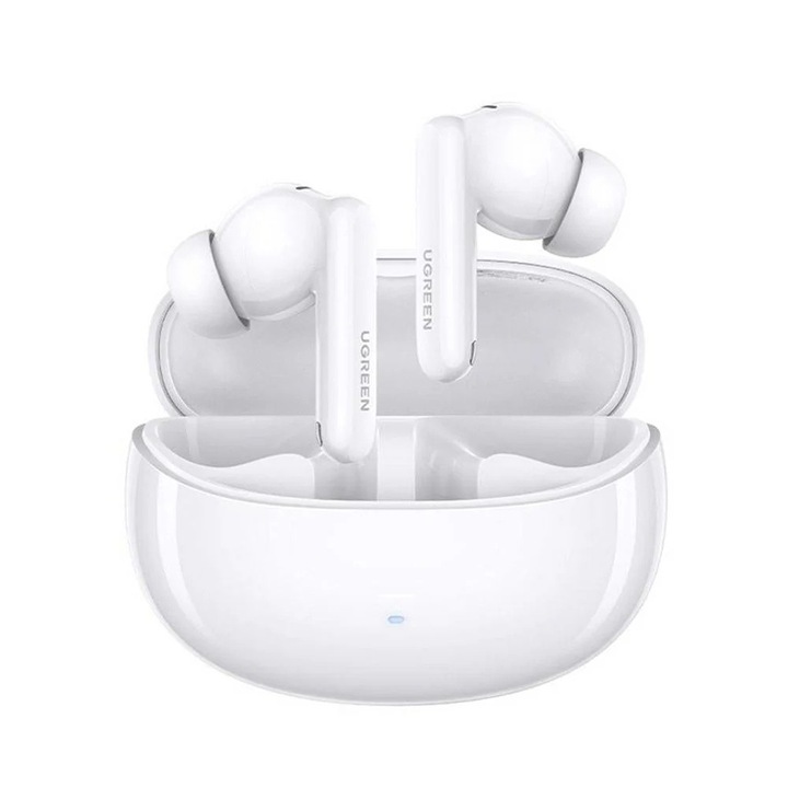 Ugreen WS206 Bluetooth 5.4 vezeték nélküli fülhallgató, zajszigetelés, fehér