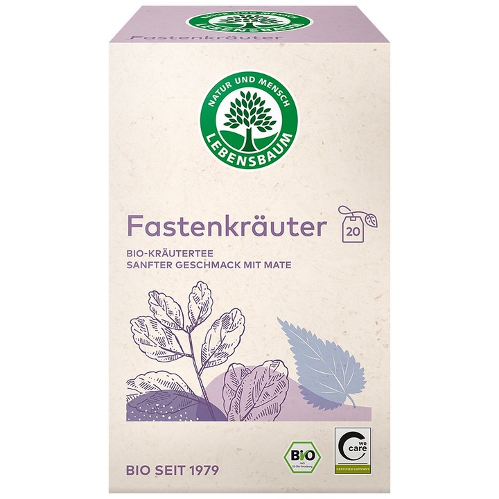 Gyógynövény tea böjtöléshez, 20 bio filter, 30g