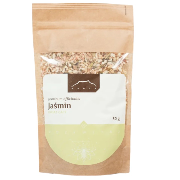 Ceai Nanga Floare de iasomie, Mix, Aromă de Aronia, 50g