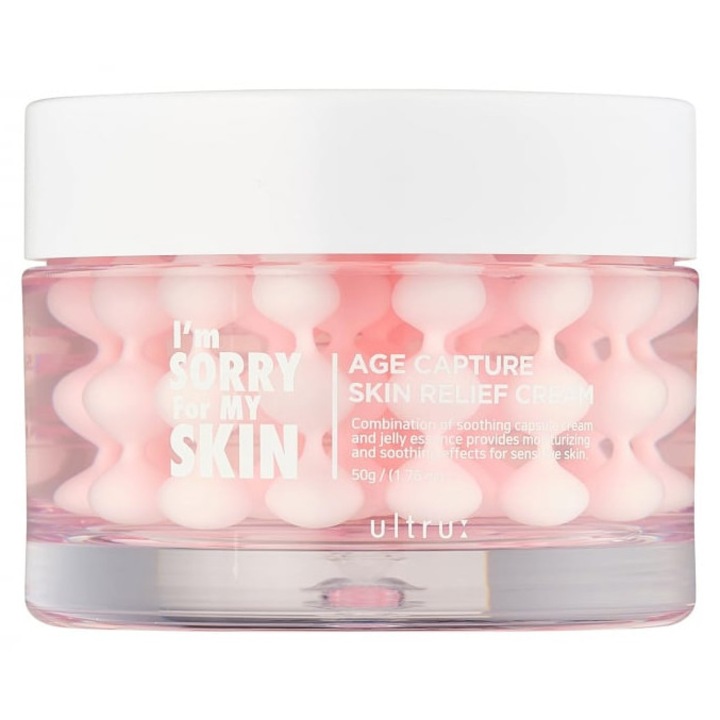 Gel hidratant cu microcapsule de crema pentru piele sensibila 50 gr I'm sory for my skin