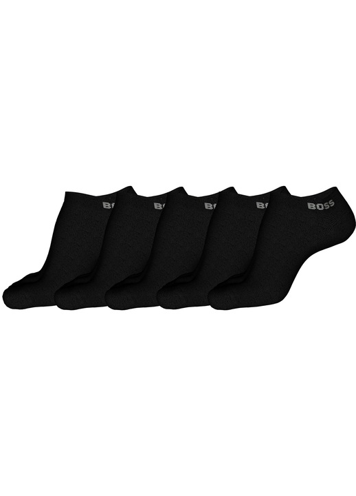 Set 5buc sosete Boss AS Uni CC 10244663 01, marime EU 39-42, negri