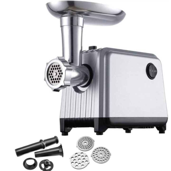 Masina de Tocat Carne Electrica 2000W – Putere Mare, 3 Site, Functie Reverse