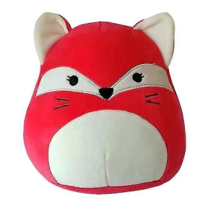 Jucarie de plus, Fifi, vulpe rosie, 20x20cm, set de 2 bucati