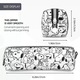 Penare, Snoopy, design cu zambet, 2 compartimente, 5x10.5x21cm