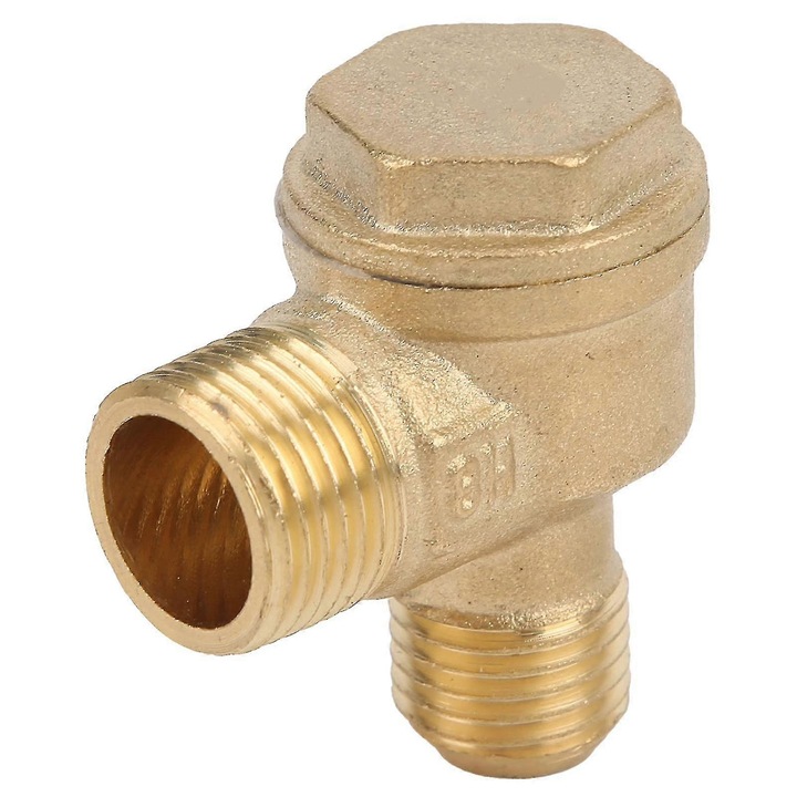 Kétutas visszacsapó szelep, sárgaréz, G3/8 menet, 3/8x14