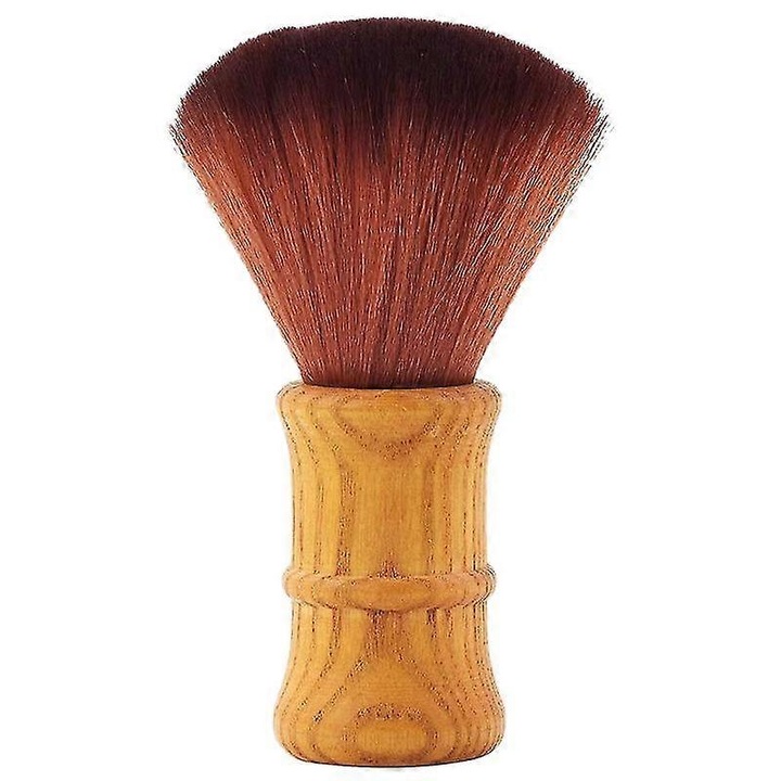 Perie de curatare pentru discuri, 15cm, maner din lemn, galben, set 1 bucata