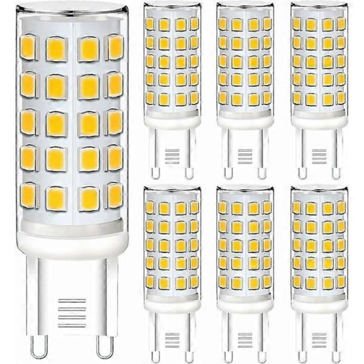 Set 6 Becuri LED, G9, Dimmabile, 5W, Lumina calda