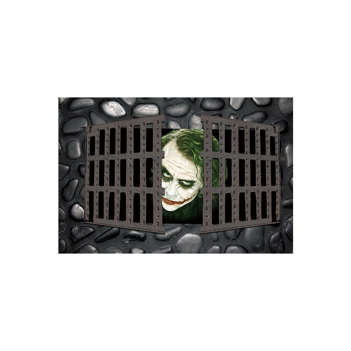 Bejárati szőnyeg, Halloween, bohóc mintás, 40x60cm