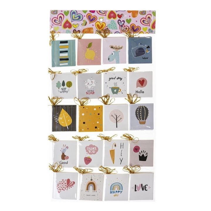 Kulcstartók készlet 20 darab RÓZSA feliratok