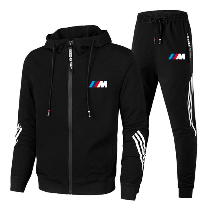 Trening sport barbati, BMW M., negru, 3XL INTL