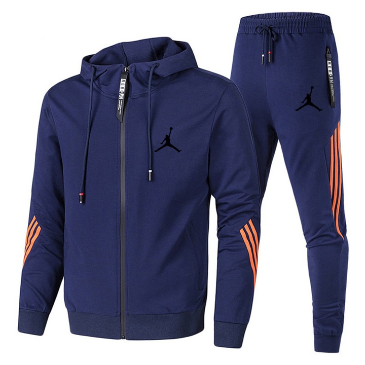Trening barbati Jordan bleumarin, XL INTL