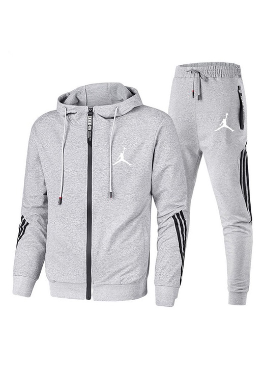 Trening pentru barbati, Jordan, gri deschis, 4XL INTL