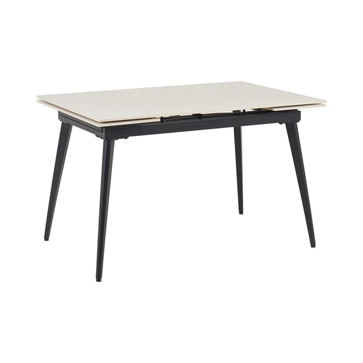 Masa extensibilă DTM0101 CS, ceramică bej, 120x80 cm