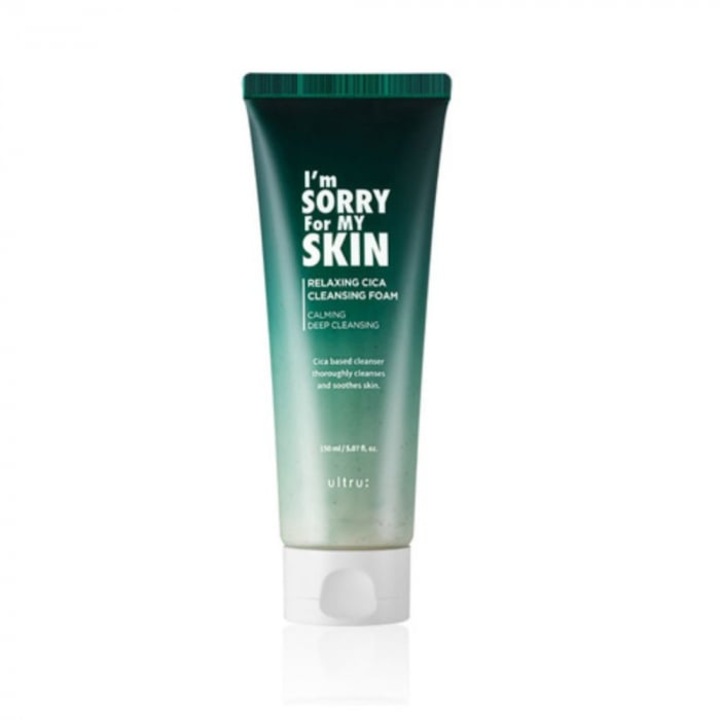 Spuma de curatare cu Cica pentru piele sensibila 150 ml