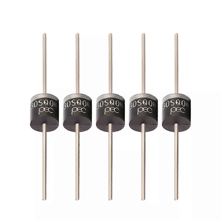 Set 5 diode Schottky 30A 45V pentru solar, 62x8.8mm