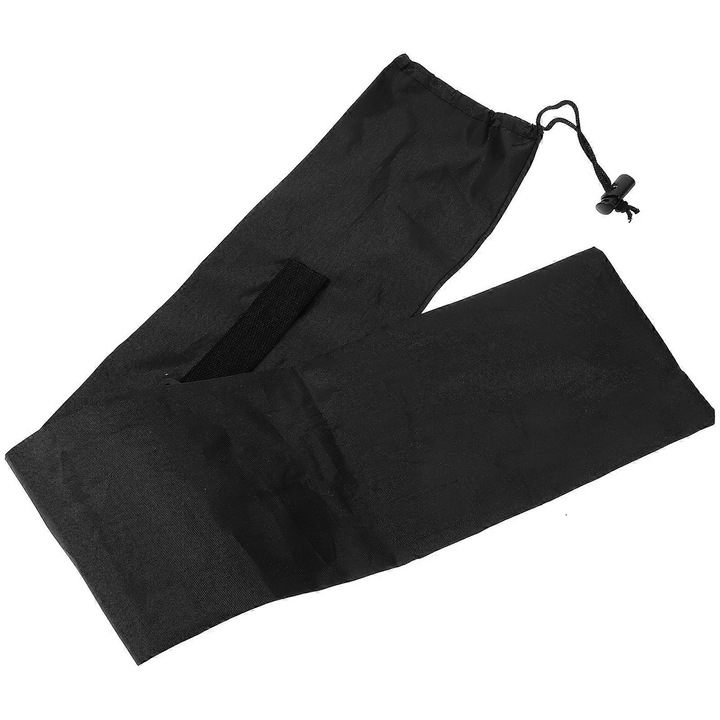 Túrabot táska, fekete, 71x11.5x0.1cm, nagy kapacitású, vízálló