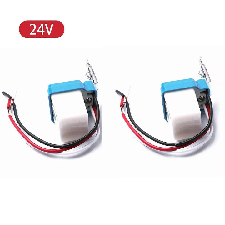 Автоматичен сензор за светлина, 12V/24V/110V, 10A, комплект от 1/2/4 броя, размер 45x42x35мм