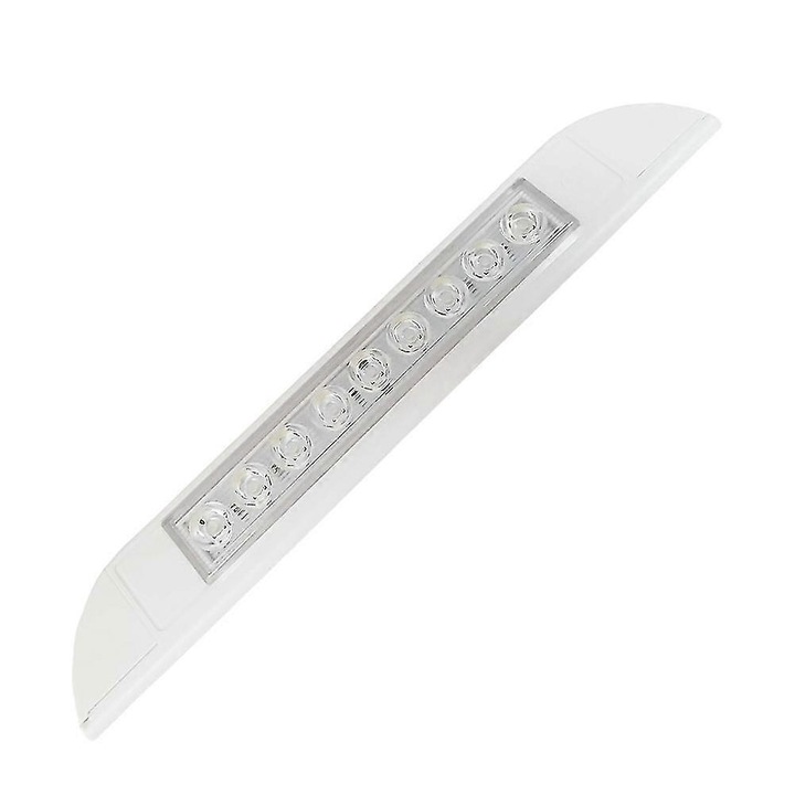 Lampa LED de awning 9 LED, alb, 12-28V, dimensiuni 256x35x28mm, impermeabila