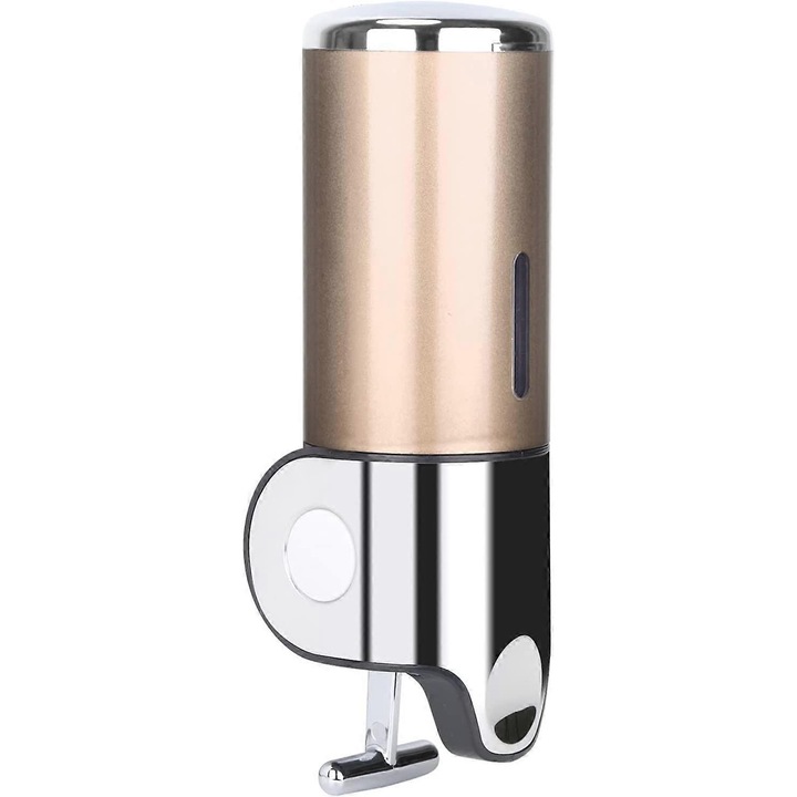 Fali szappanadagoló, 500 ml, piros, ezüst, arany, fehér, fekete, 24x8x7.5cm