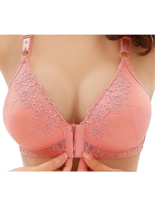 Melltartó, nylon, rózsaszín