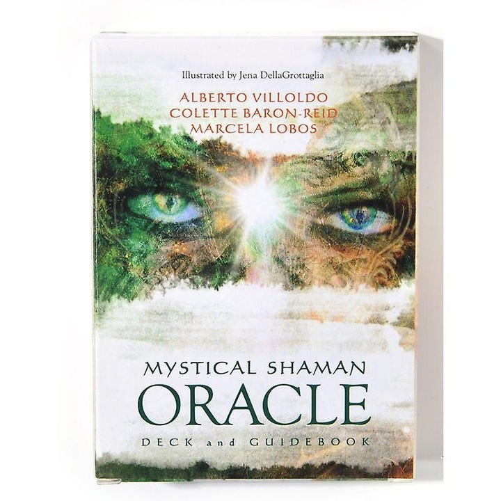 Set de carti tarot, 10x6cm, hartie laser, cutie colorata