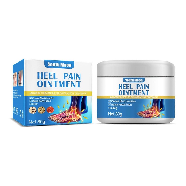 Sarokfájdalom krém, South moon, kezelés, növényi aroma, könnyen felszívódó