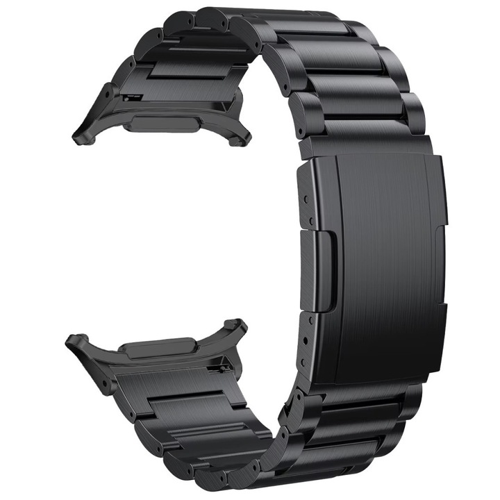 Curea Bratara Titan pentru Samsung Galaxy Watch 8 40mm / 44mm, Classic 46mm – Premium, Reglabila, Best Accessories, Negru