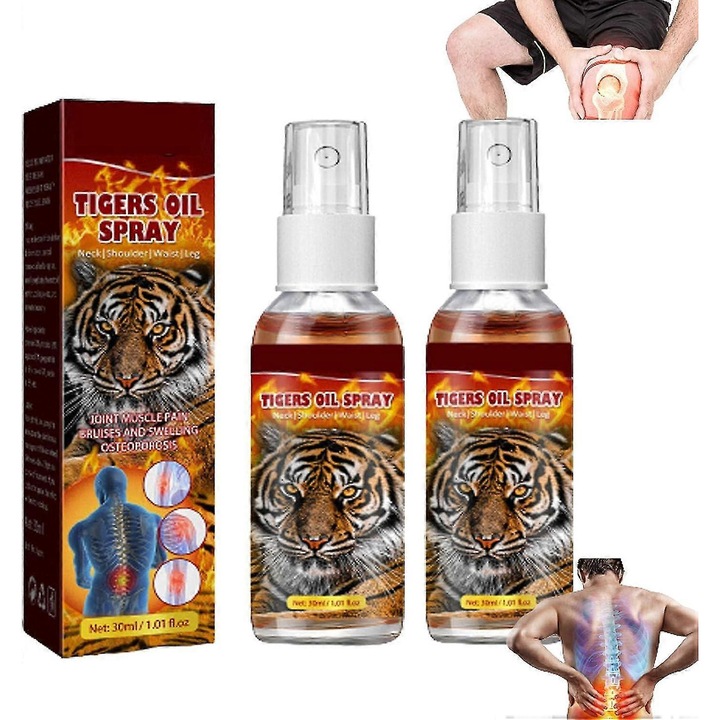 Fájdalomcsillapító spray, extra erős formula, arnicával, 2 darabos készlet