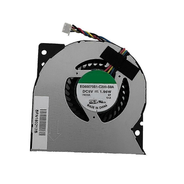 Ventilator de racire CPU pentru NUC5/7, aluminiu si plastic, 1 buc.