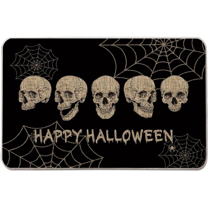 Belépőszőnyeg, 40x60cm, csúszásgátló kivitel, foltálló, Halloween mintás