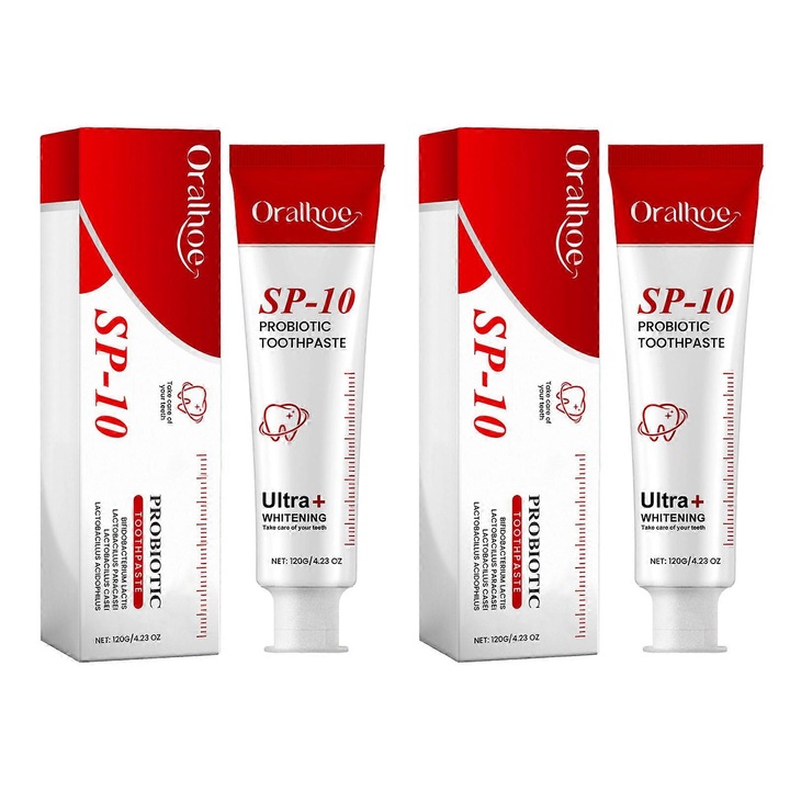 Sp-10 fogkrém, fehérítő, mélyápoló, 2 darab, 100g