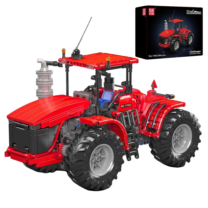 Set de constructie, control de la distanta, rosu, 14ani+