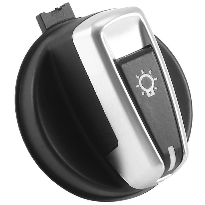 Forgókapcsoló fényszóróhoz BMW 1 E88 E82 3 E90 E91 X1 E84, fekete, mérete 3.2x2.2cm