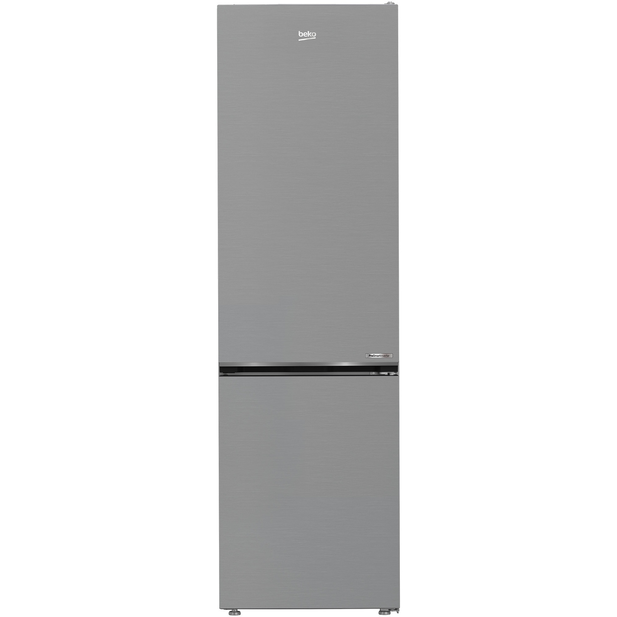 Combina frigorifica Beko B7RCNA408HXP, AeroFLow, HarvestFresh, 355 l, H 203.5 cm, Clasa A, Argintiu