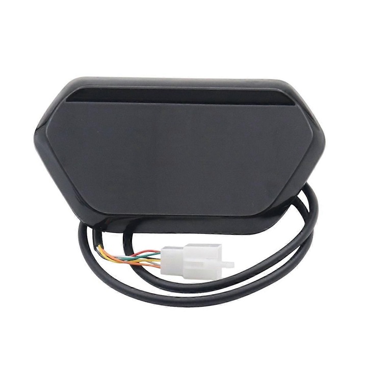 LCD дисплей скоростомер за Citycoco, черен, пластмаса