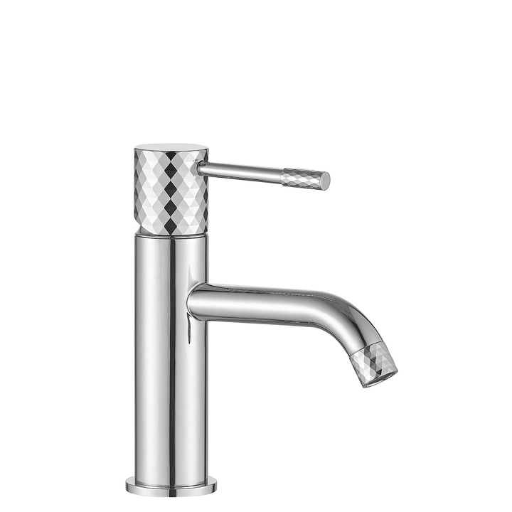 Смесител за мивка, REA Lungo, Хром, 18.5см, Монтиран на плот