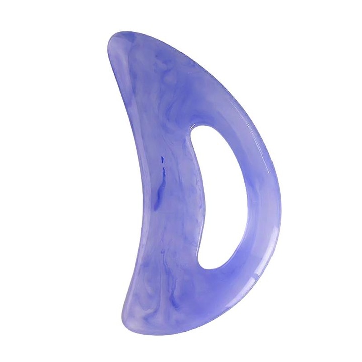 Aparat de masaj, Gua Sha, instrument de masaj pentru muschi, albastru
