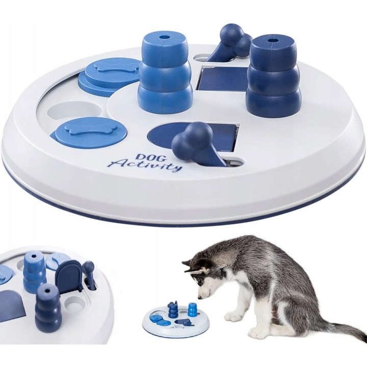 Jucarie interactiva pentru caini, Trixie, antiderapant, 2 conuri, 30x45cm