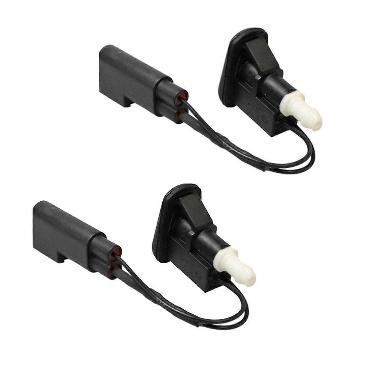 Set 2 duze spalare parbriz cu incalzire pentru Ford Escape/Kuga 2013-2019, negru, plastic