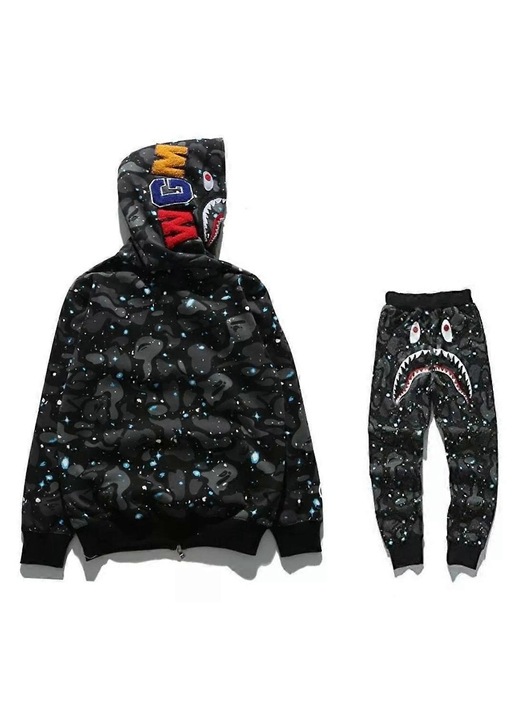 Férfi szabadidőruha, poliészter, többszínű