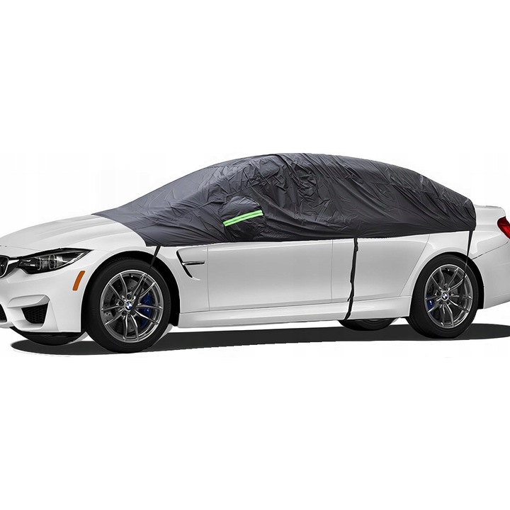 Husa auto universala, 355cm, impermeabila, pentru iarna, model Hatchback/Sedan/SUV