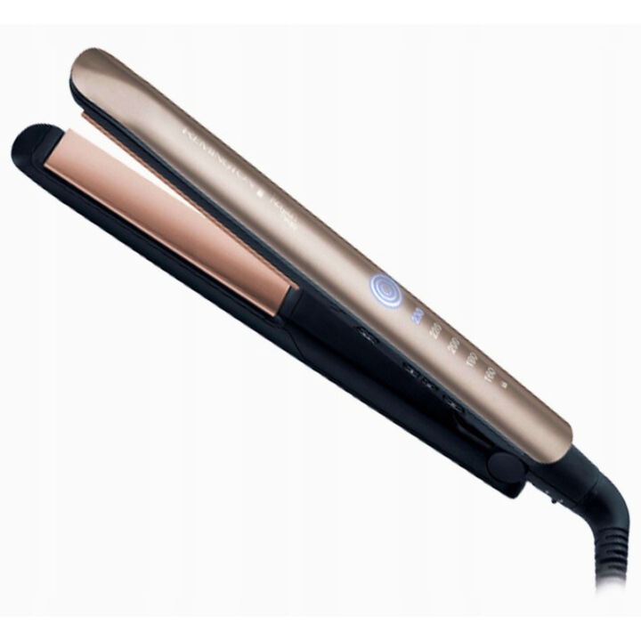 Placa de indreptat parul Pro S8590, ceramica avansata cu keratina, 160-230C, 15 secunde incalzire, set