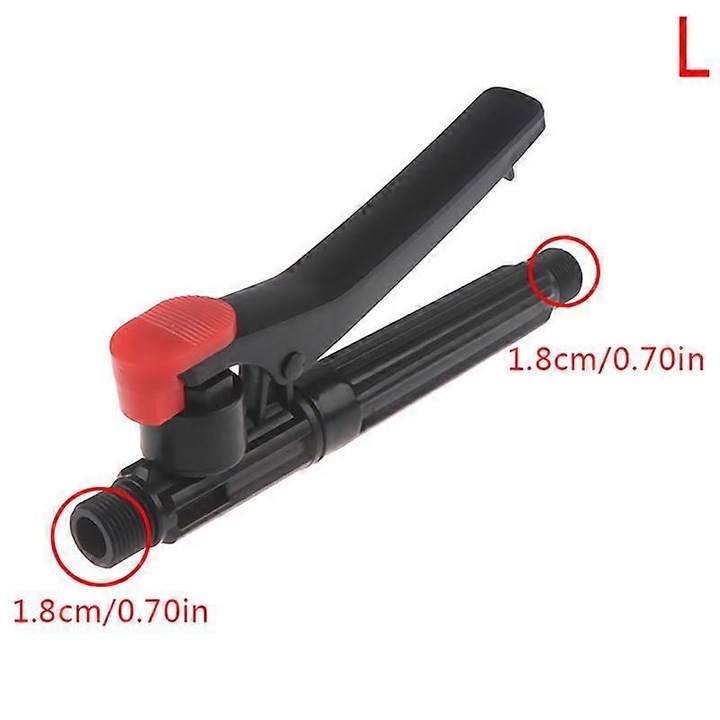 Permetező markolat, 18x1.5mm, 14x1.8mm, narancssárga, készlet