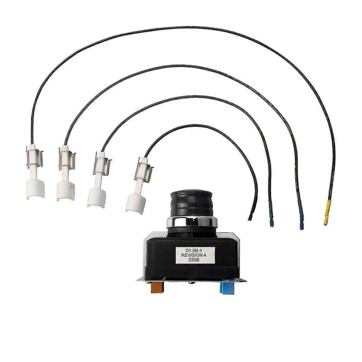 Kit aprindere cu electrozi pentru gratare Weber Genesis E330, EP330, S330, CEP330, 4 fire, 1 modul, 2011-prezent