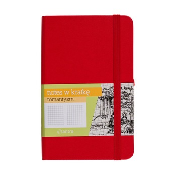 Agenda Antra cu inchidere cu elastic, A5, Rosu Agenda Antra cu inchidere cu elastic, A5, Rosu